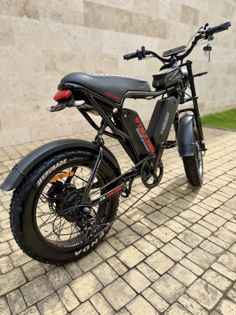 Електроскутер Corso VULCAN 1200Вт, фетбайк, електровелосипед — фото 2