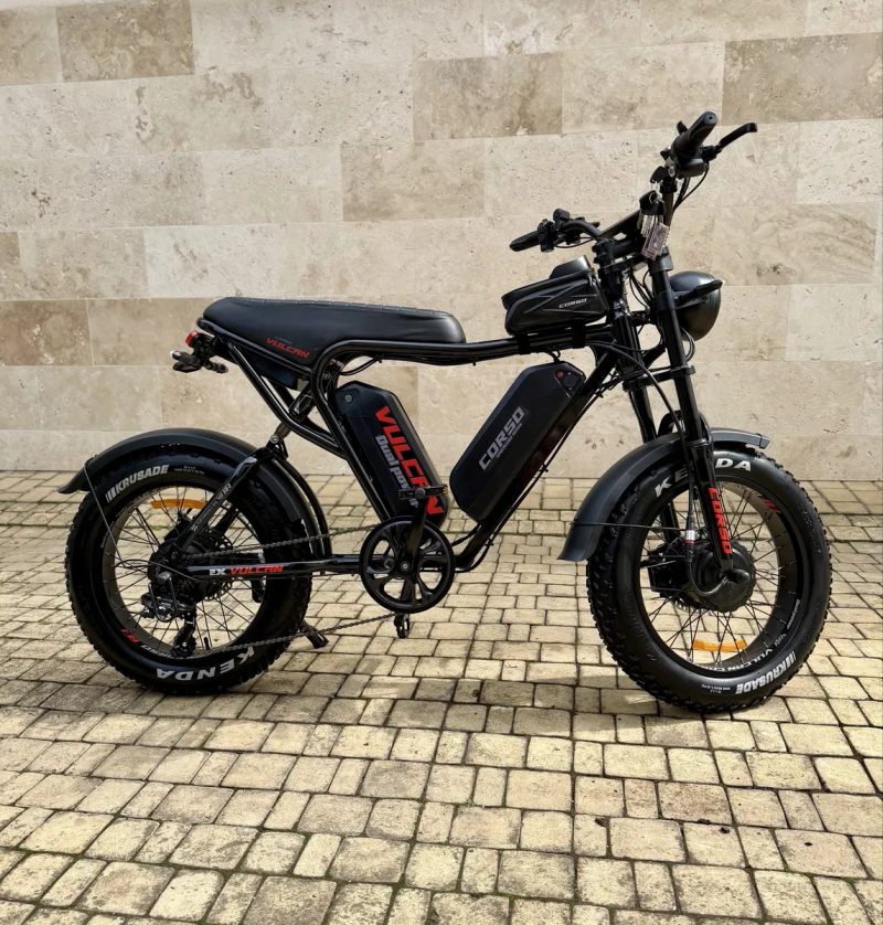 Електроскутер Corso VULCAN 1200Вт, фетбайк, електровелосипед — фото 5