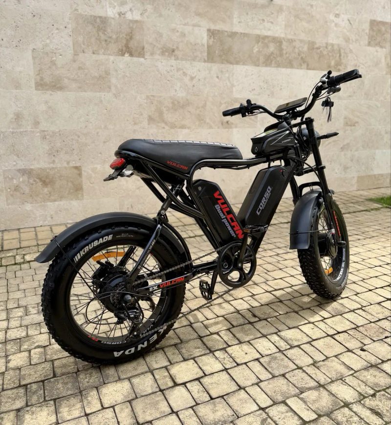 Електроскутер Corso VULCAN 1200Вт, фетбайк, електровелосипед — фото 6