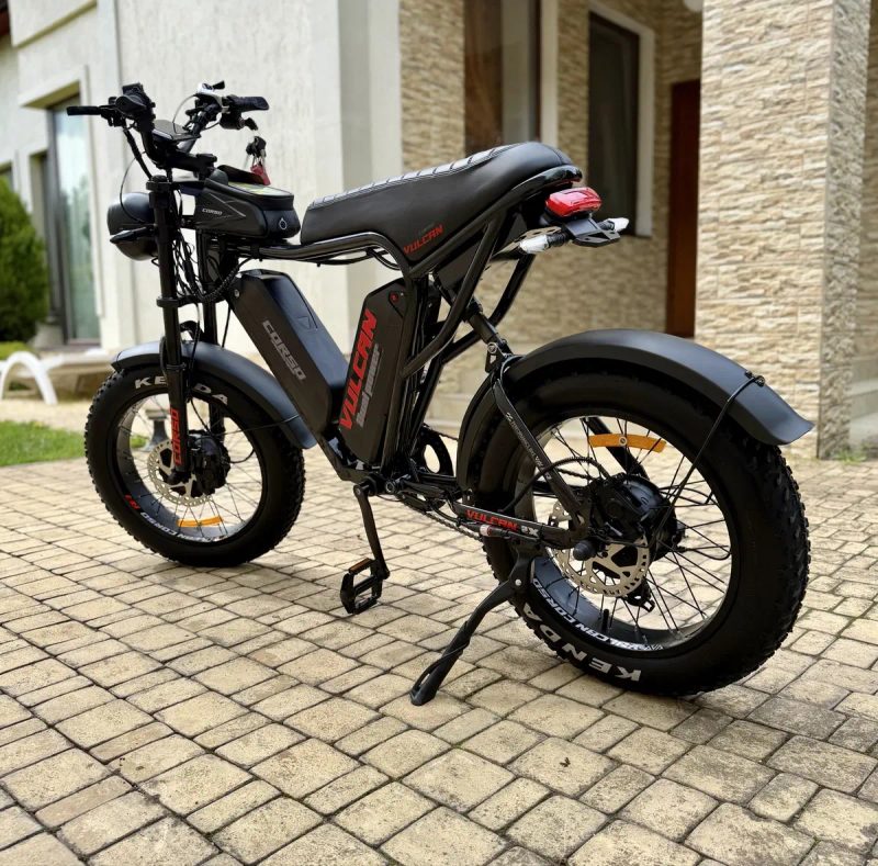 Електроскутер Corso VULCAN 1200Вт, фетбайк, електровелосипед — фото 7