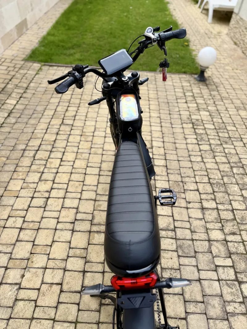 Електроскутер Corso VULCAN 1200Вт, фетбайк, електровелосипед — фото 8