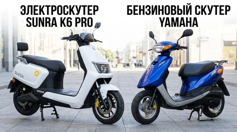Електроскутер sunra flex pro 72v 38ah — фото 2
