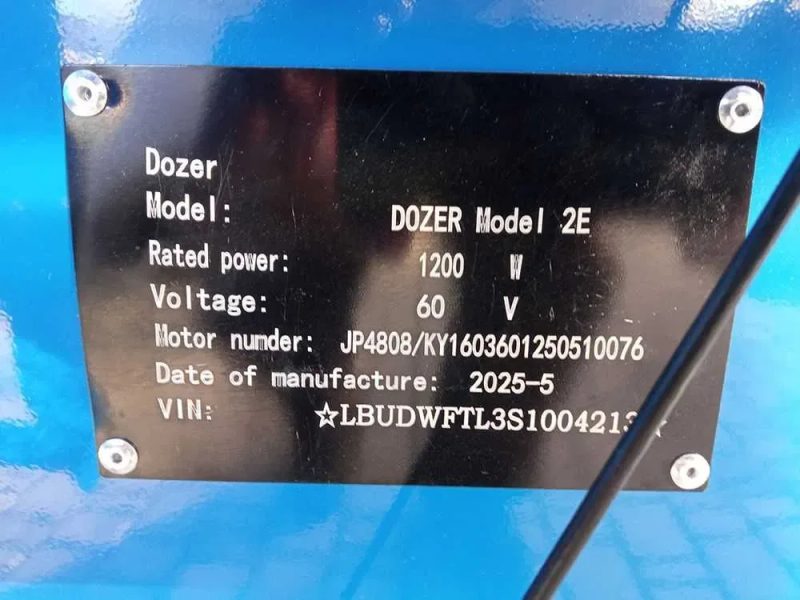 Електротрицикл DOZER Model 2E 1200W | 650 кг | 60V | Вантажний. Є Доставка — фото 7