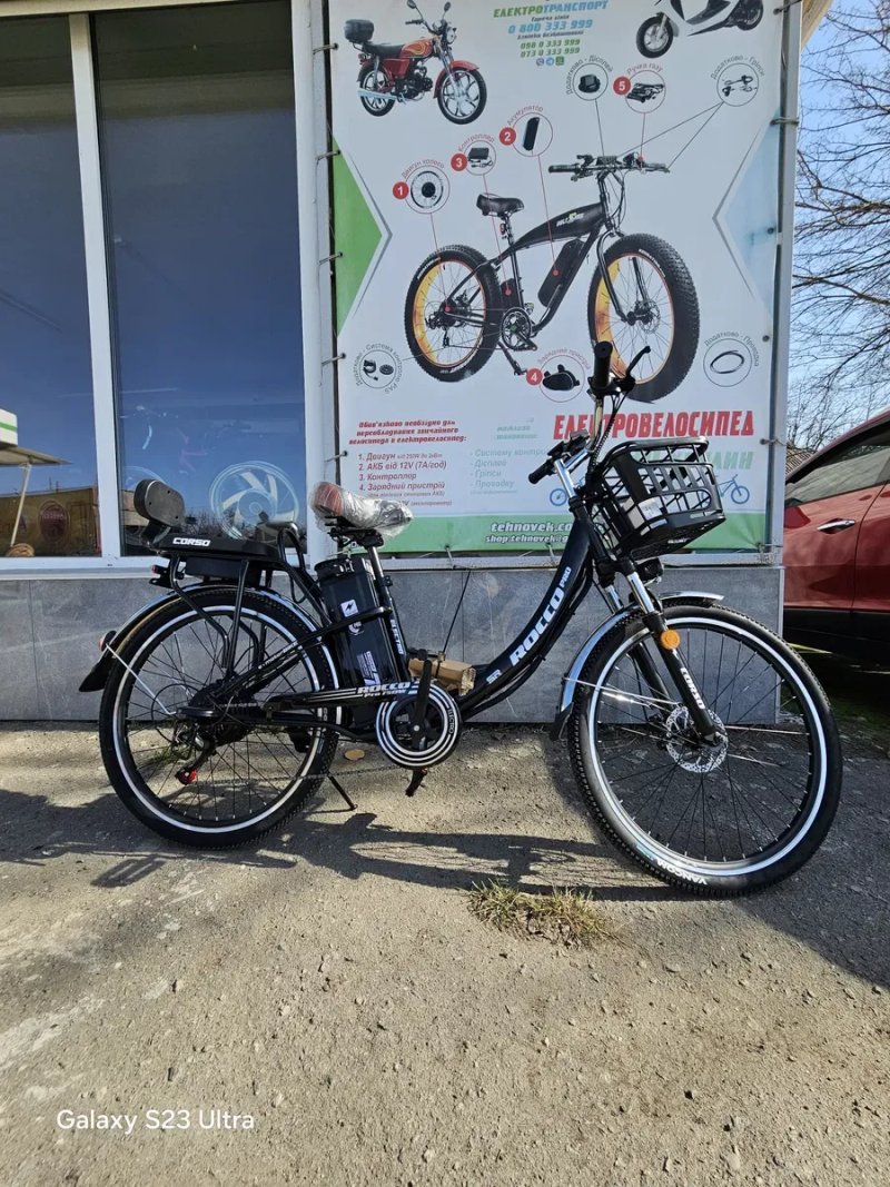 Електровелосипед Corso Rocco Pro 750W 48V,НОВИЙ до 50 км. Є  26 та 27.5 дюймів — фото 4
