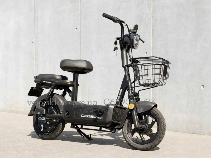 Електровелосипед Crosser Mini 48V 12AH 450W/ Mini LFP 450W "48V 15Ah(2026р.) — фото 3