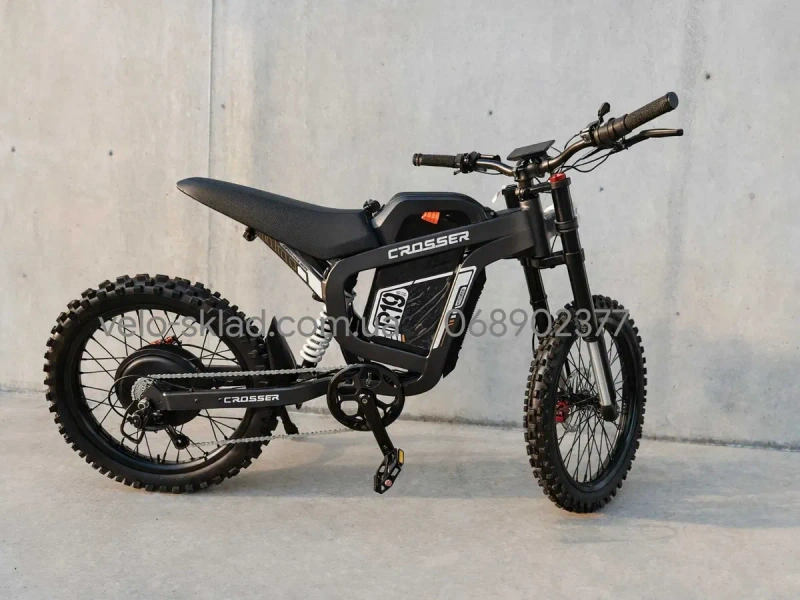 Електровелосипед Crosser R19 (Coswheel R19) 72V/40AH/3000Wгоризонтальное табло(Новая модель2026) — фото 2