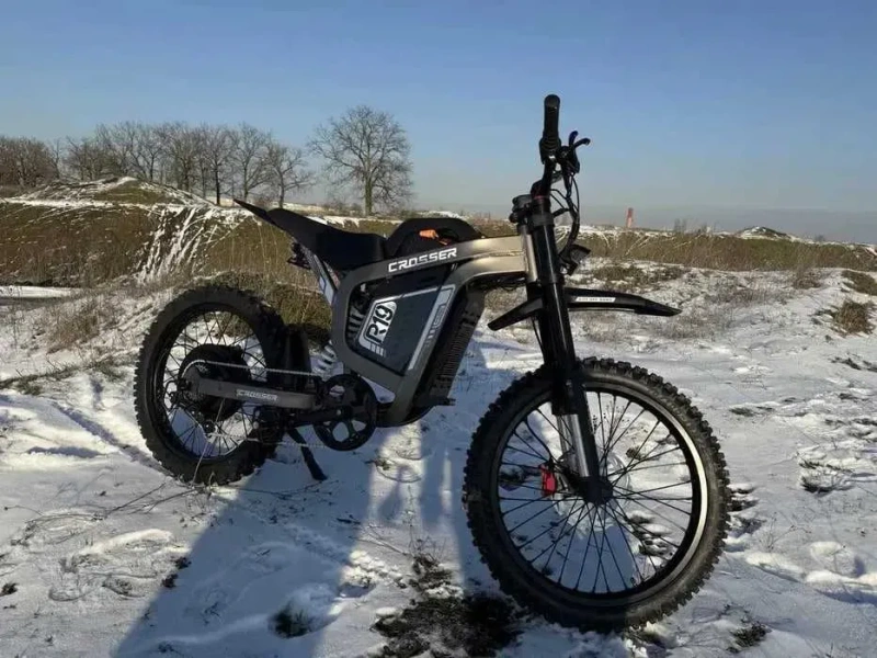 Електровелосипед Crosser R19 (Coswheel R19) 72V/40AH/3000Wгоризонтальное табло(Новая модель2026) — фото 3