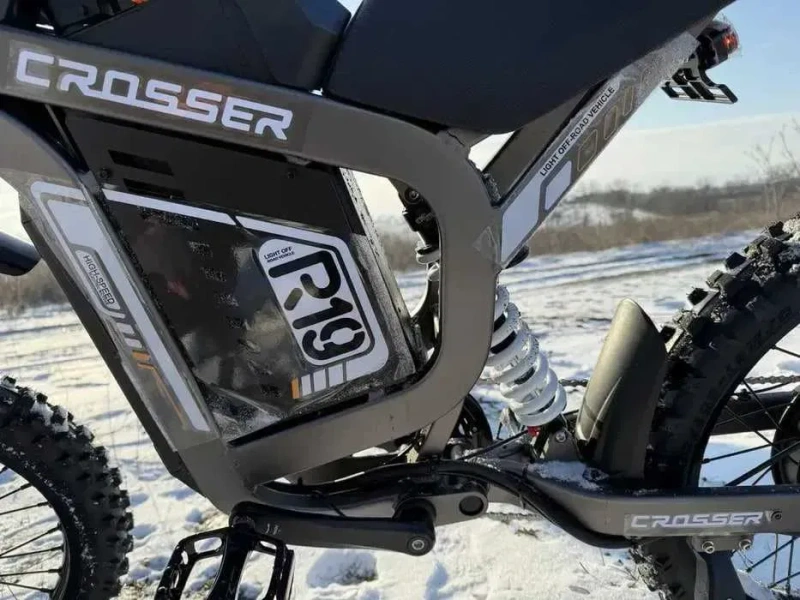 Електровелосипед Crosser R19 (Coswheel R19) 72V/40AH/3000Wгоризонтальное табло(Новая модель2026) — фото 6