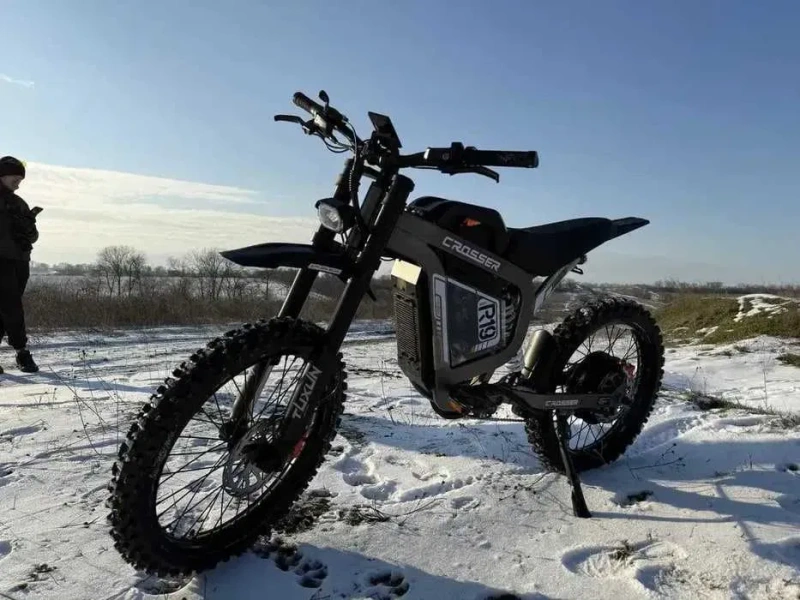 Електровелосипед Crosser R19 (Coswheel R19) 72V/40AH/3000Wгоризонтальное табло(Новая модель2026) — фото 7