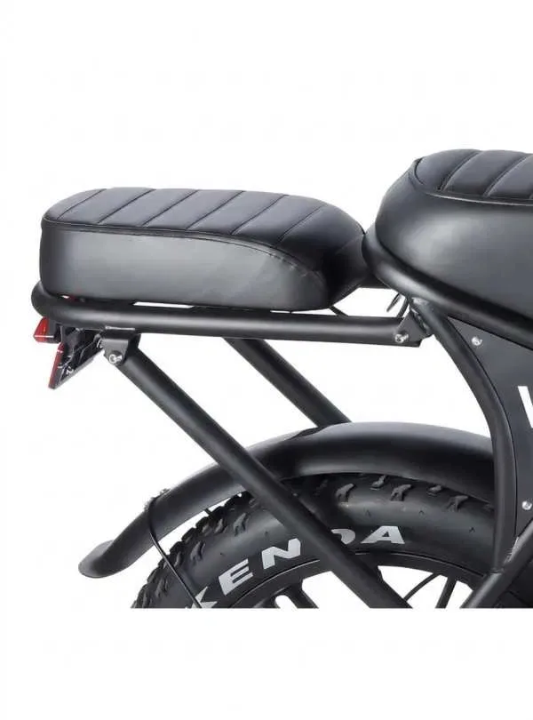 Електровелосипед фетбайк OUXI V8 MAX 1000W 48V 30Ah з посиленим акумулятором запас ходу до 120км макс швидкість 50км/год чорн электровелосипед фэтбайк — фото 2