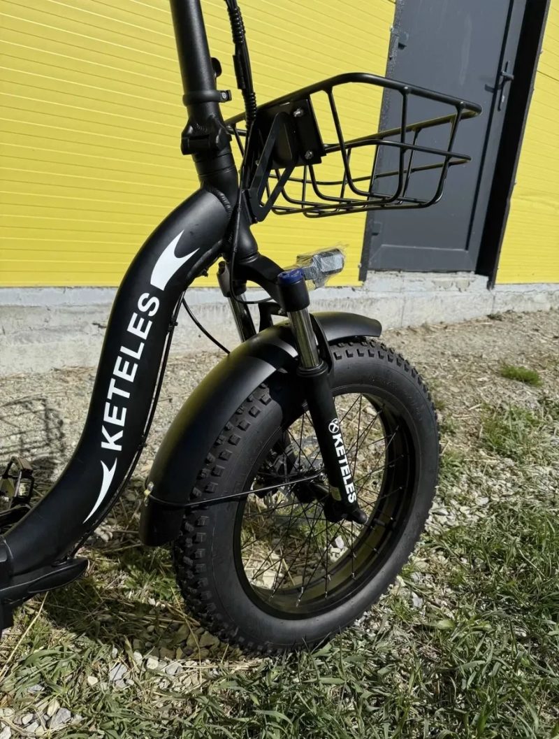 Електровелосипед KETELES KF9 750W складний альтернатива транспорту електричний велосипед купити новий зі складу фетбайк з гарантією е-байк e-bike — фото 3