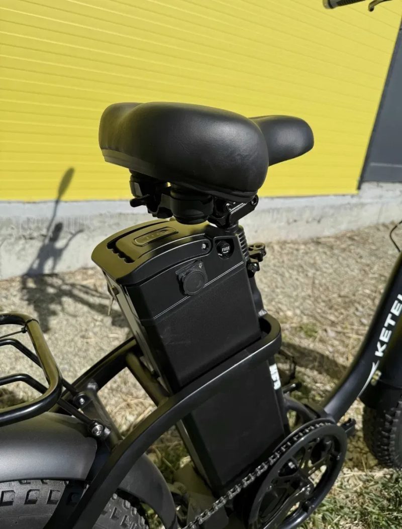Електровелосипед KETELES KF9 750W складний альтернатива транспорту електричний велосипед купити новий зі складу фетбайк з гарантією е-байк e-bike — фото 5