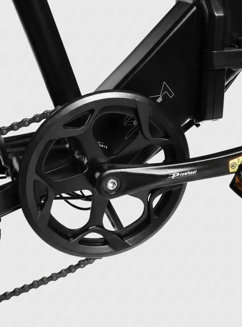 Електровелосипед SAMEBIKE LOTDM20 750W 13Ah до 90км пробігу чорний глянцевий электровелосипед новый фэтбайк купить електро велосипед новий гарантія — фото 6