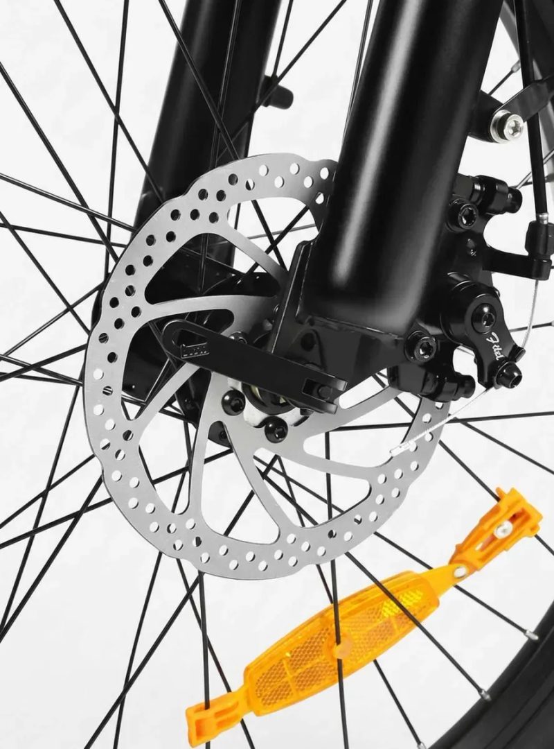 Електровелосипед SAMEBIKE LOTDM20 750W 13Ah до 90км пробігу чорний глянцевий электровелосипед новый фэтбайк купить електро велосипед новий гарантія — фото 7
