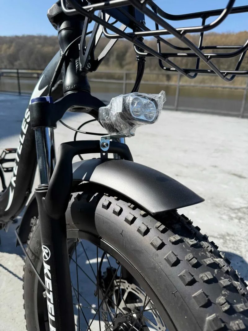 Електровелосипед складний KETELES KF9 750W 4 варіанти батареї гарантія електричний велосипед купити з складу новий электровелосипед купить с гарантией — фото 6
