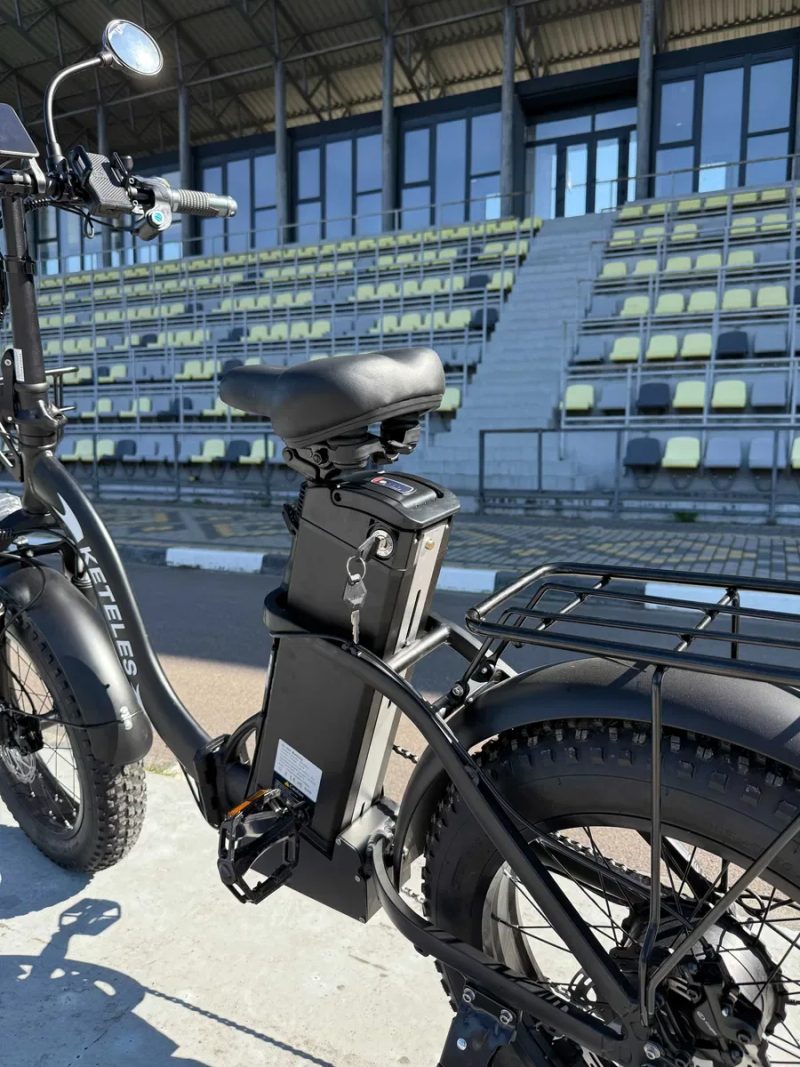 Електровелосипед складний KETELES KF9 750W 4 варіанти батареї гарантія електричний велосипед купити з складу новий электровелосипед купить с гарантией — фото 8