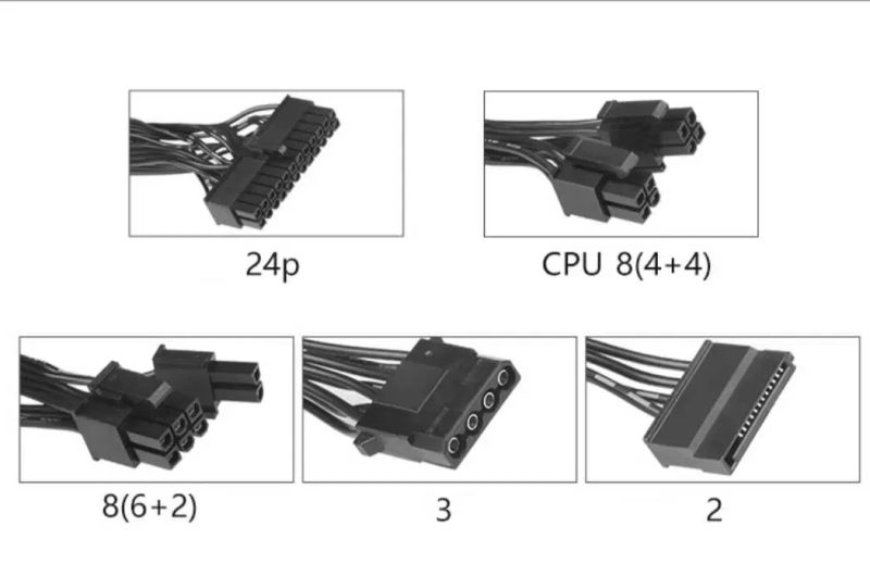 Енергоефективний блок живлення Pro Line (ATX 600W), 80 PLUS Bronze — фото 4