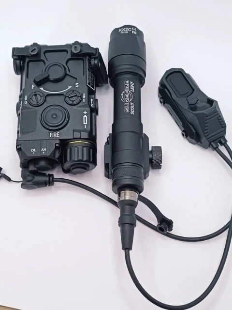 Eotech OGL + ліхтар Sure Fire M600 + виносна кнопка Axon, лцу