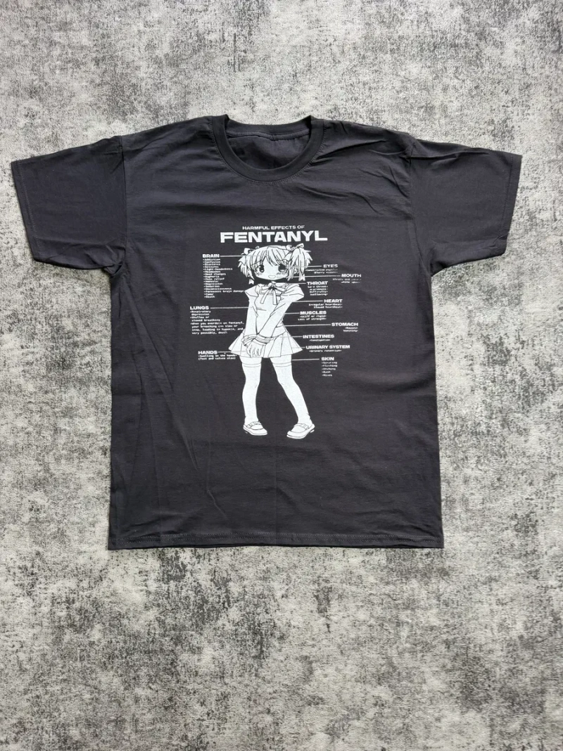 Fentanyl t-shirt opium viperr alt vetements type