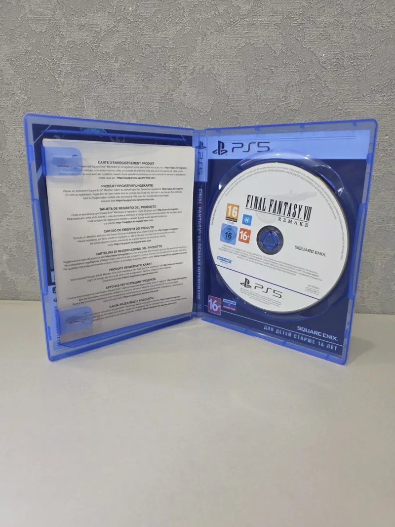 FF7 FFVII FF 7 Final Fantasy VII FantasyVII FantasyVII Remake Intergrade ENG Магазин Ps 5 Ps5 Диск Обмін Гра Диски Ігри Sony Playstation — фото 2