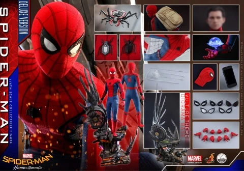 Фигурка 1/4 hot toys qs15 SPIDER-MAN : HOMECOMING (DELUXE)