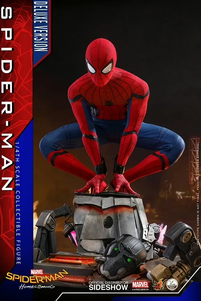 Фигурка 1/4 hot toys qs15 SPIDER-MAN : HOMECOMING (DELUXE) — фото 2