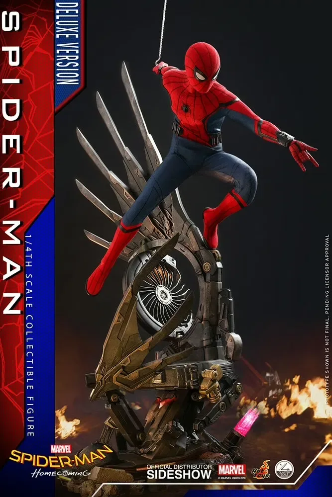 Фигурка 1/4 hot toys qs15 SPIDER-MAN : HOMECOMING (DELUXE) — фото 5