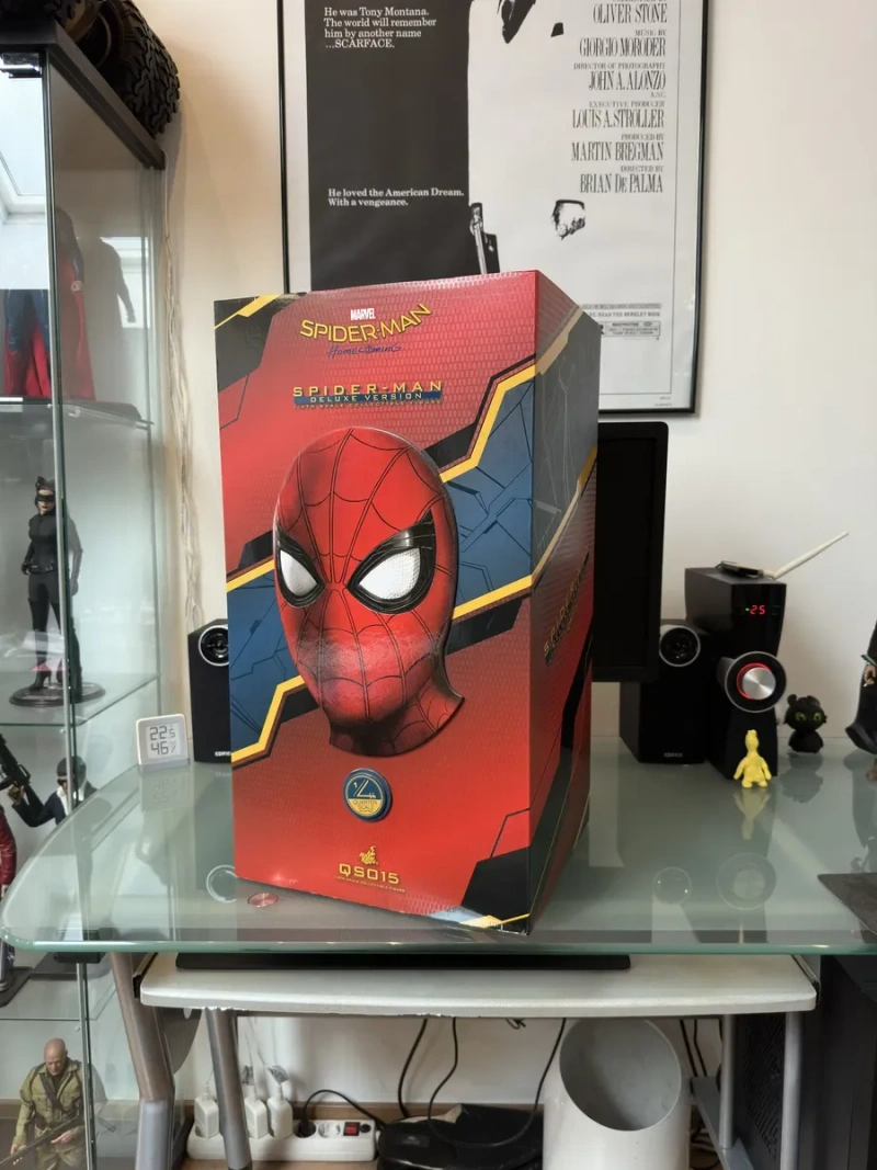 Фигурка 1/4 hot toys qs15 SPIDER-MAN : HOMECOMING (DELUXE) — фото 7