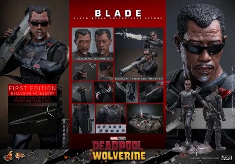 Фігурка 1/6 Hot Toys MMS791B Deadpool&Wolverine - Blade. Limited Edition