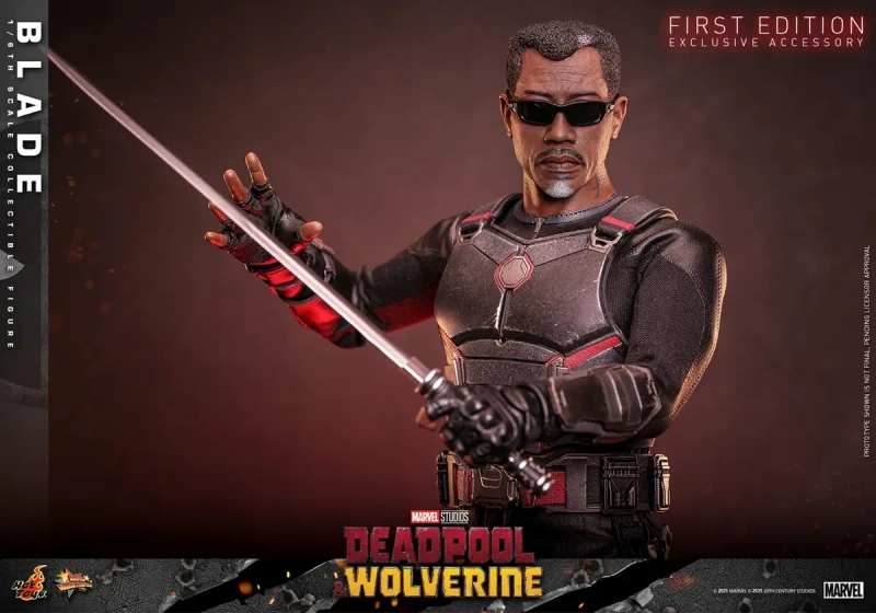 Фігурка 1/6 Hot Toys MMS791B Deadpool&Wolverine - Blade. Limited Edition — фото 3