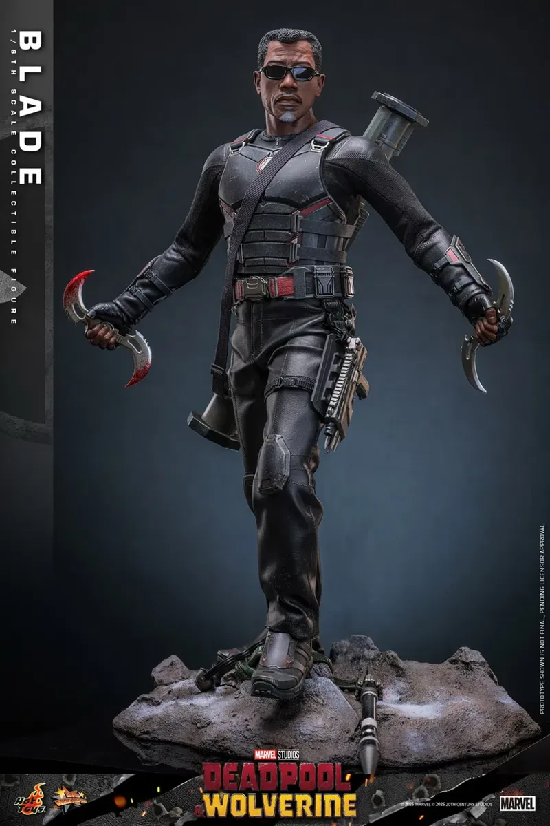 Фігурка 1/6 Hot Toys MMS791B Deadpool&Wolverine - Blade. Limited Edition — фото 8