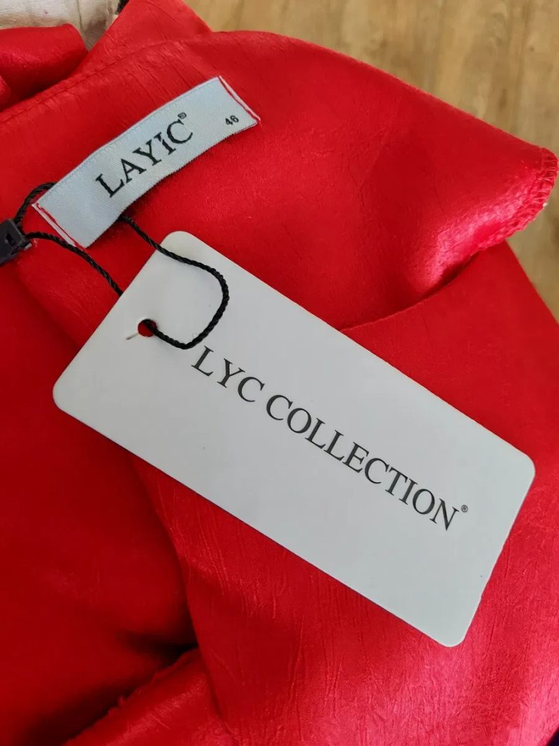 Финальная цена Sassofono , LYC collection красивый ,модный.костюм. Атласный шелк. 50/52 — фото 5