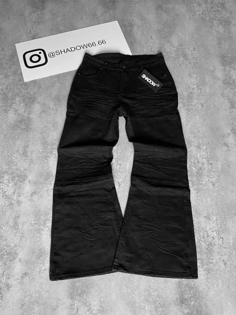 Flared jeans “Dark” | Клеш кльош чорні темні indie sleaze архив arhive sk8 y2k opium raw denim bootcut jaded london джинсы фларед рвані буткат
