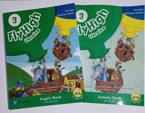 Fly Higher 3 комплект для вивчення англійської мови B1 (Student’s Book