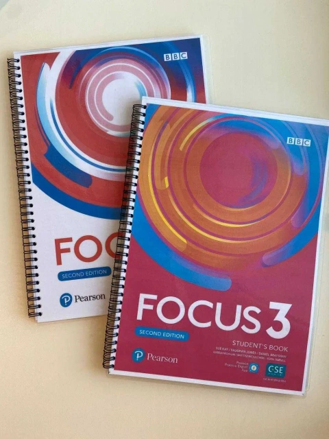 Focus 3 Second Edition - комплект з англійської мови