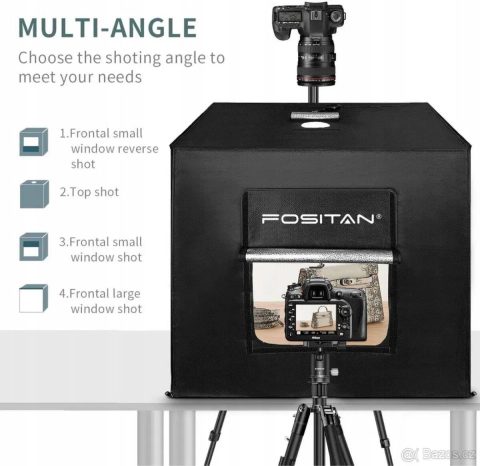 Фотобокс - Лайтбокс зі світлодіодним підсвічуванням 80x80 см