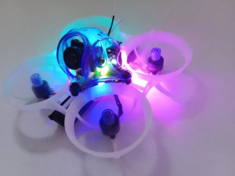 FPV комплект: окуляри Fatshark HDO з приймачем Foxeer 5.8+ дрон 65 мм hummingbird v4 від newbeedrone — фото 2
