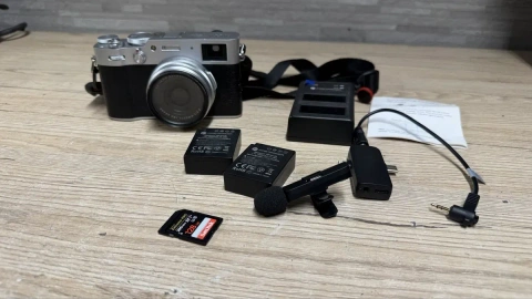 Fujifilm X100V Silver комплект 17 500 кадрів