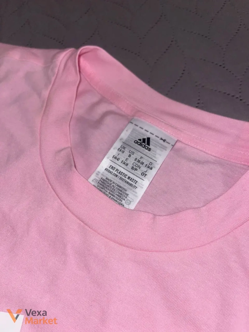 Футболка adidas рожева S/M — фото 2