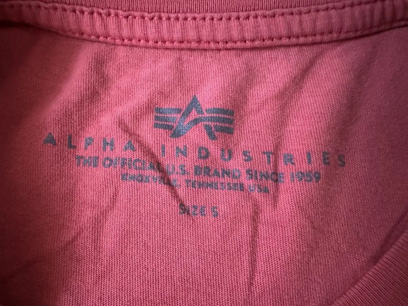 Футболка Alpha Industries S — фото 5