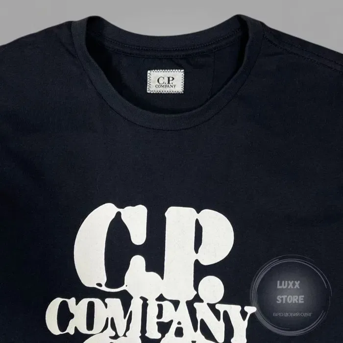 Футболка C.P. Company Jersey Graphic Logo (C P, CP, сипикомпани) — фото 3
