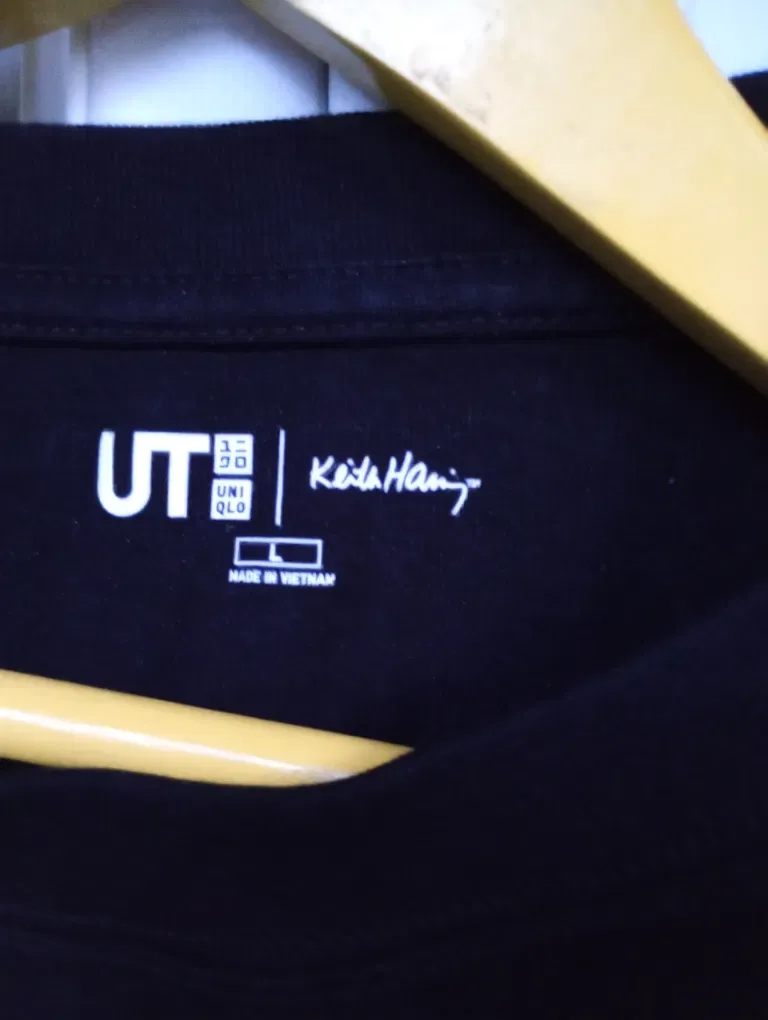 Футболка черная Uniqlo UT x Keith Haring — фото 5