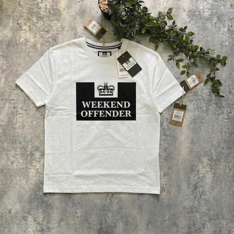 Футболка черная Weekend Offender Leo Greogry (XS S M L XL XXL) — фото 3