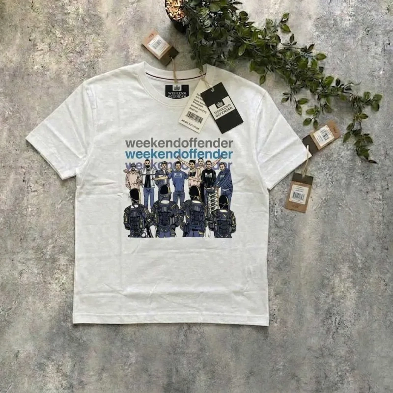 Футболка черная Weekend Offender Leo Greogry (XS S M L XL XXL) — фото 8