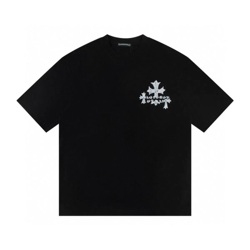 Футболка Chrome Hearts Logo унисекс Хром Хартс с крестами новинка 2025 — фото 8