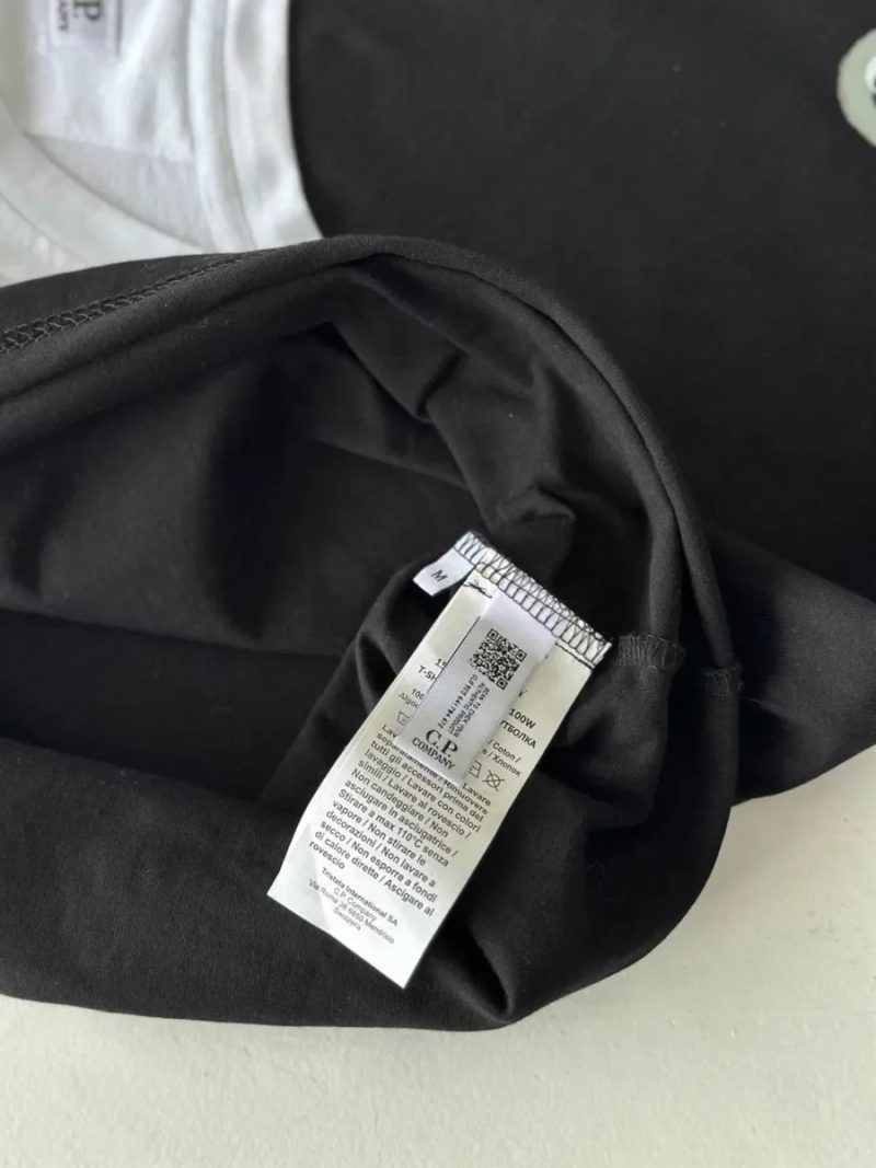 Футболка Cp Company біла/ чоловіча футболка сп компані чорна/ нова — фото 6