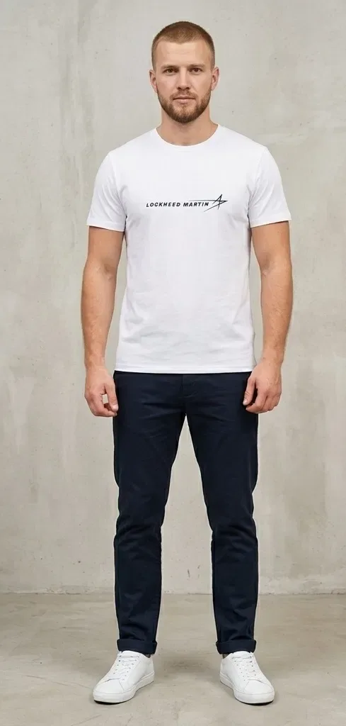 Футболка Lockheed Martin aviation  streetwear — фото 5