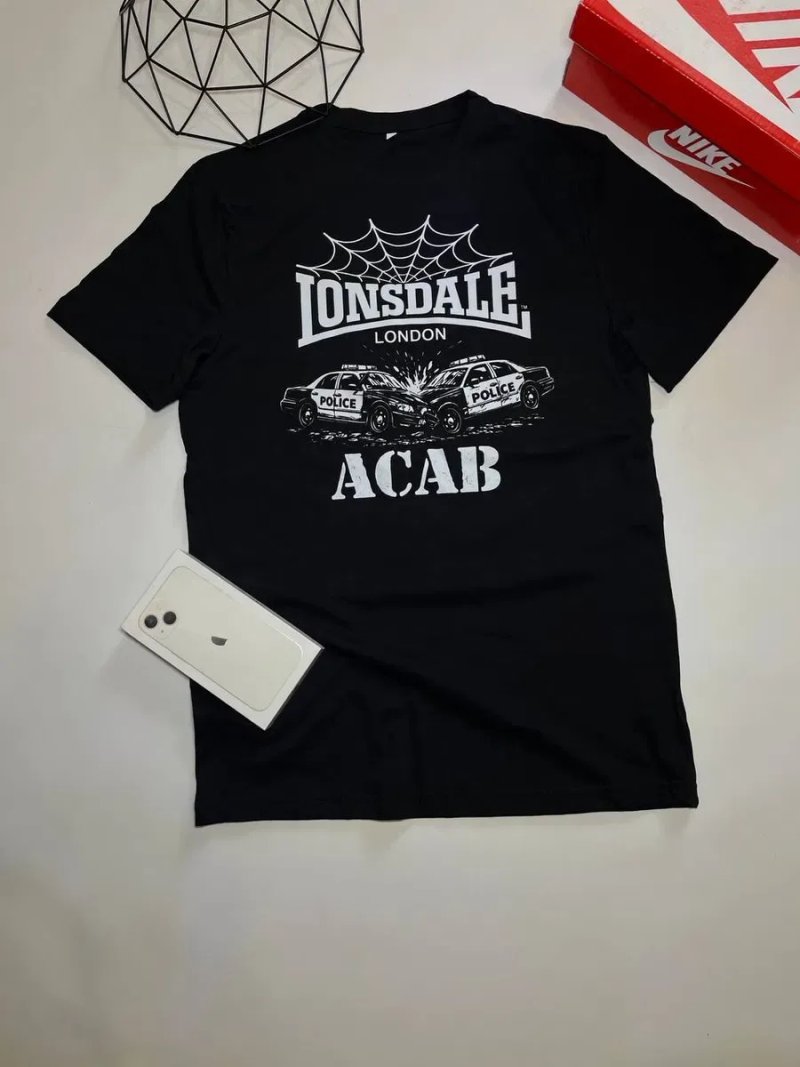 Футболка Lonsdale / майка Лонсдейл / футболки LONSDALE / унісекс / дешево / ЛОНСДЕЙЛ АКАБ / ACAB — фото 5