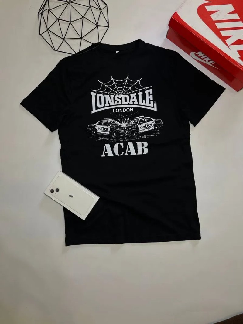 Футболка Lonsdale / майка Лонсдейл / футболки LONSDALE / унісекс / дешево / ЛОНСДЕЙЛ АКАБ / ACAB — фото 6