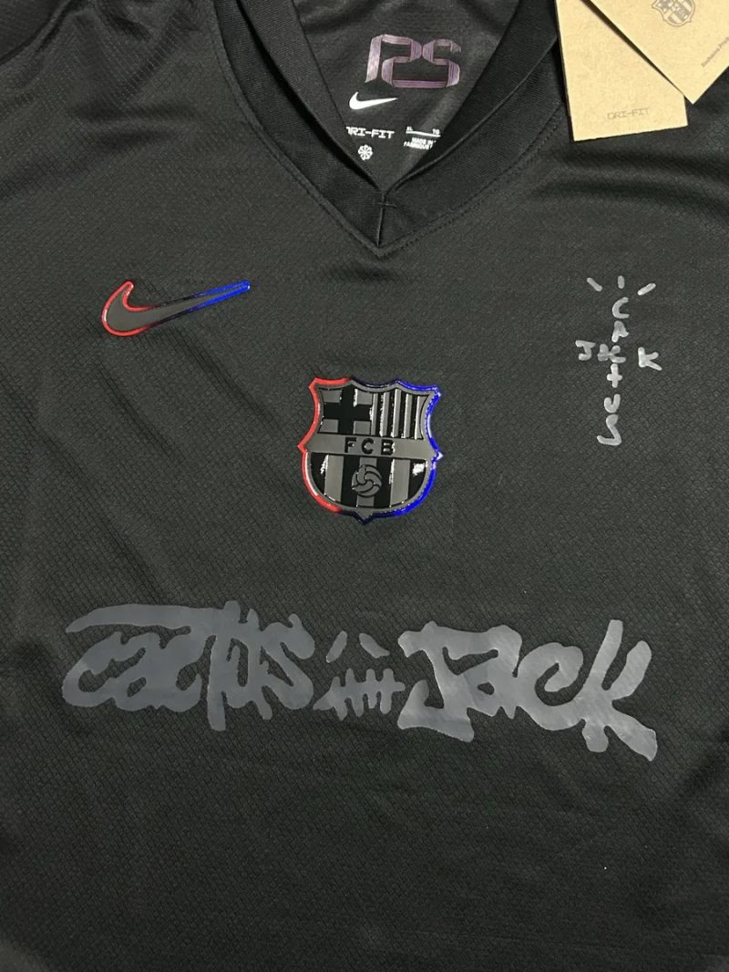 Футболка Nike Барселона x Travis Scott | Майка Найк Barcelona — фото 2